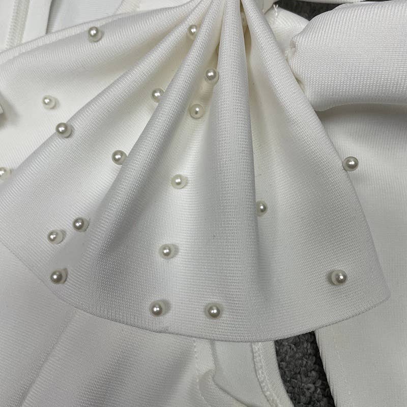 Sanyao Fashion - Wholesale Dress - Women's - SY078 Chic Studded Suspenders Bodycon Dress8