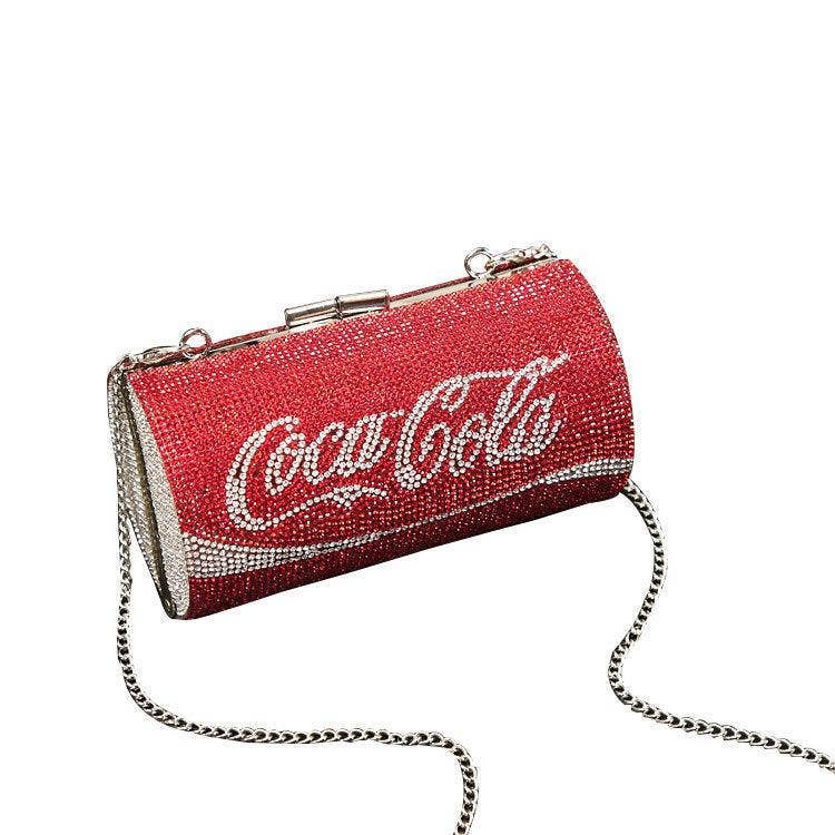 Jewelry-2-Slay - Wholesale Crossbody Bag - Women's - Swarovski Crystal Coke2