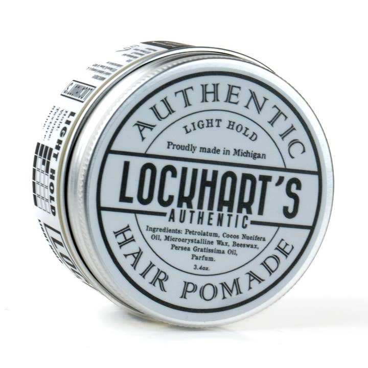 Lockhart's Light Hold Pomade for wholesale by Lockhart's Authentic Grooming Company, LLC