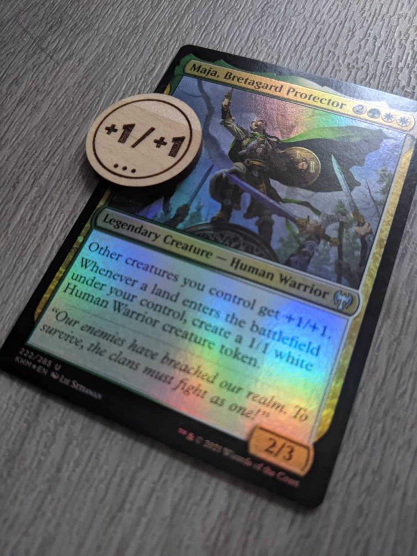 Chikai Shop - Vente Jeux de société - Jetons en bois PYO Magic : The Gathering pour compteurs0