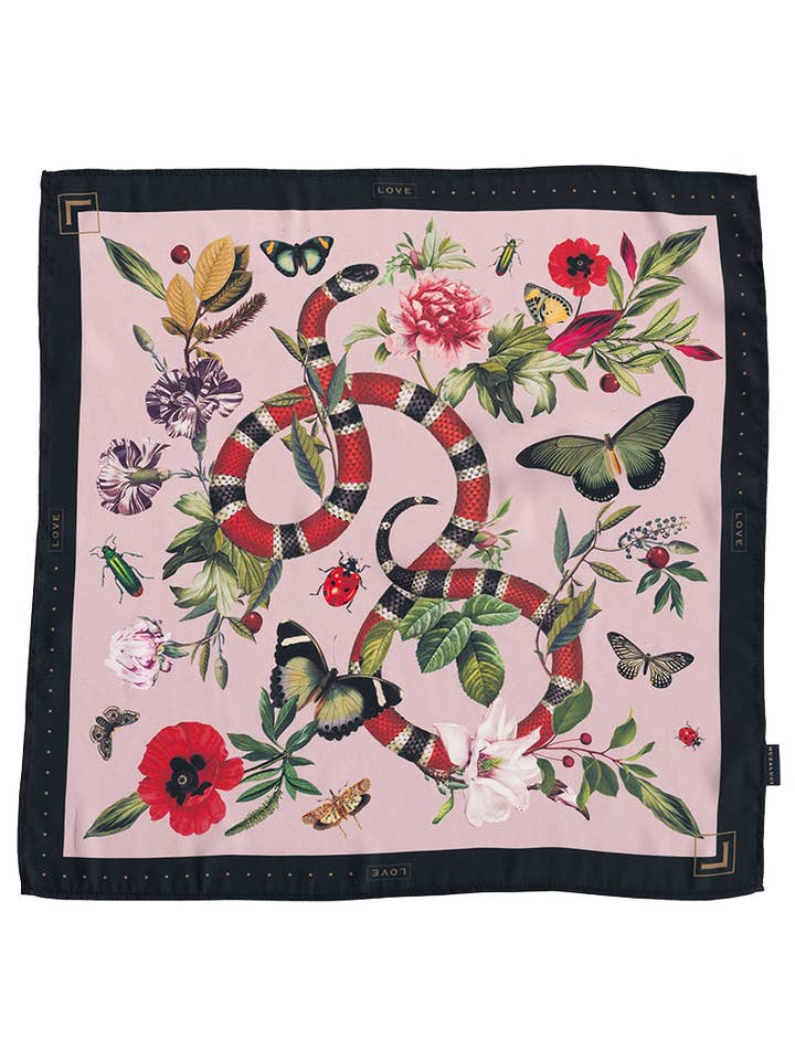 Halsduk Rosa Serpent för wholesale av Muzaluci