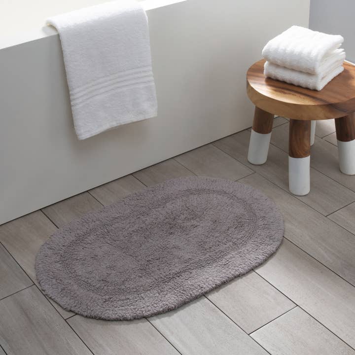 SERENE BATH MAT GREY for wholesale by Moda at Home Enterprises, Ltd