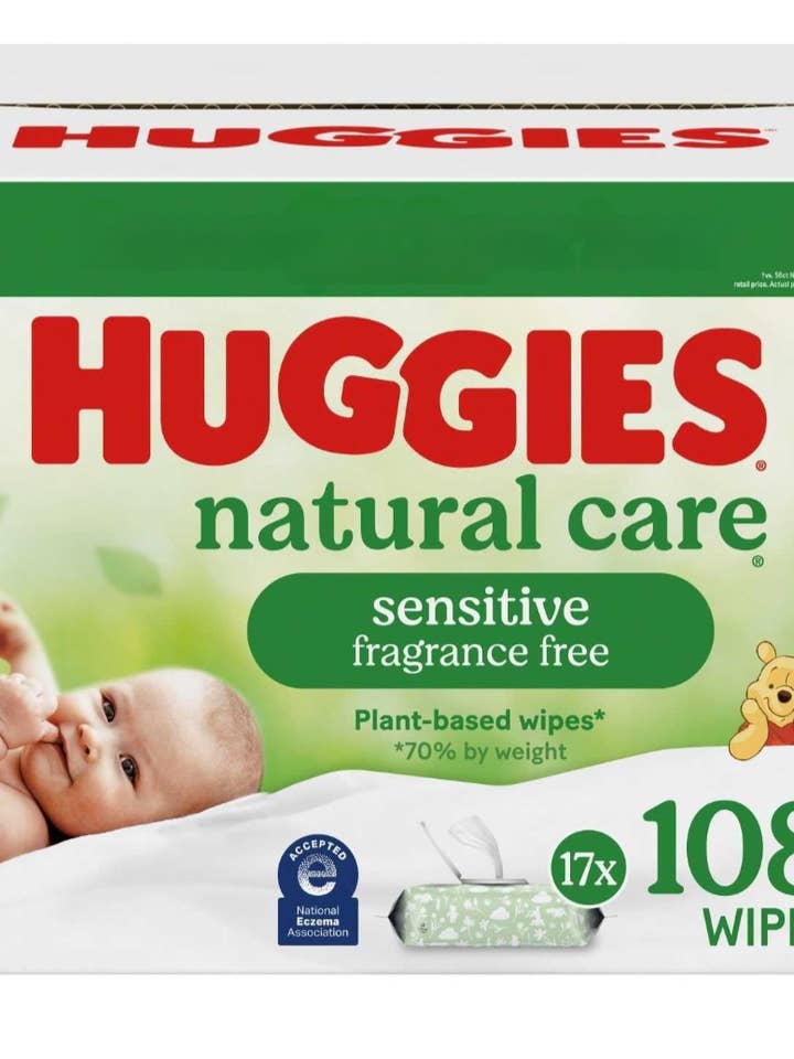 Toallitas Huggies Natural Care Sensitive 1088 unidades – Paquete de 17 para venta al por mayor de Majesitc Health