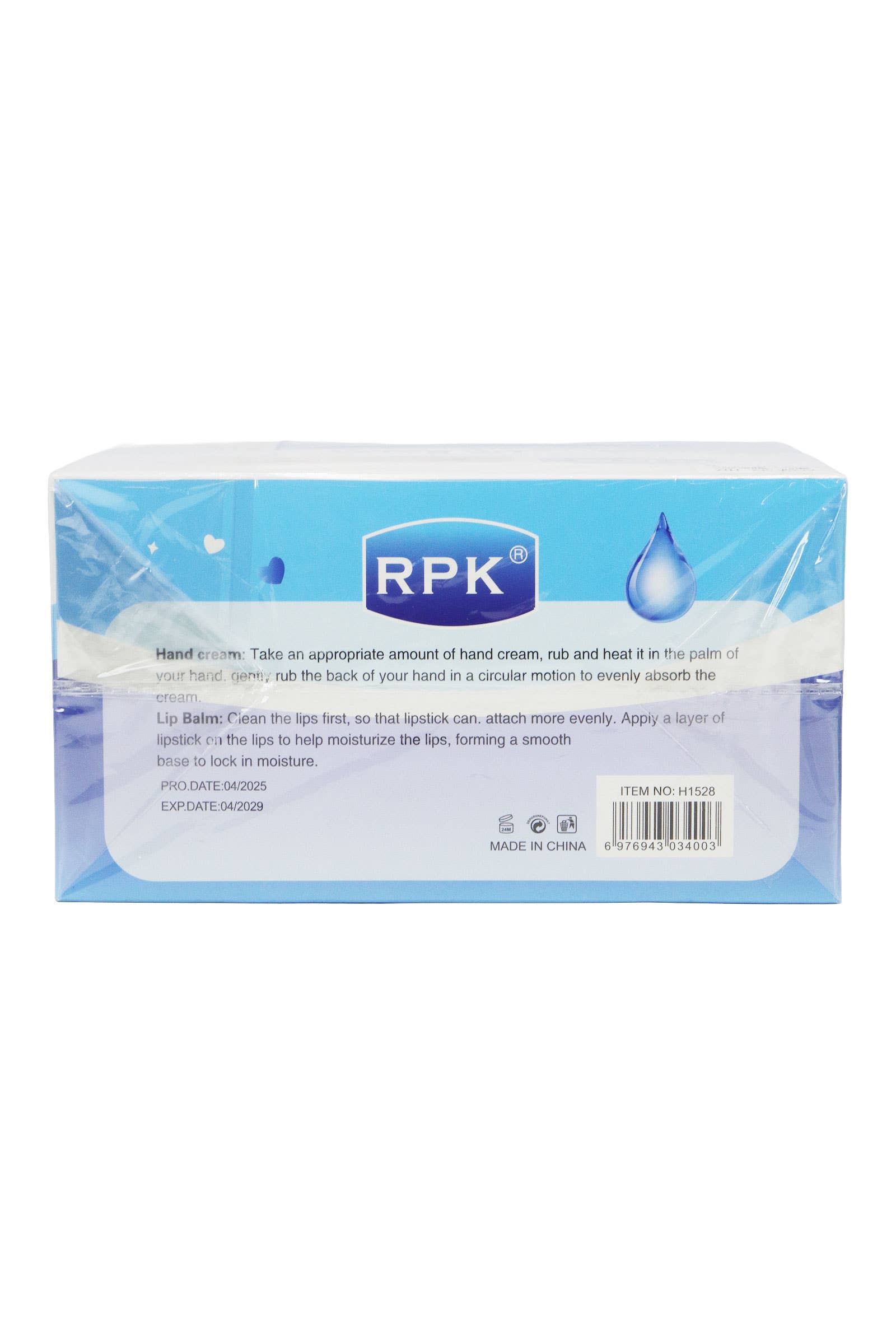 WIE GEZEIGT 2-in-1 Feuchtigkeitsspendende Handlotion und Lippenbalsam für den Großhandel auf Faire3