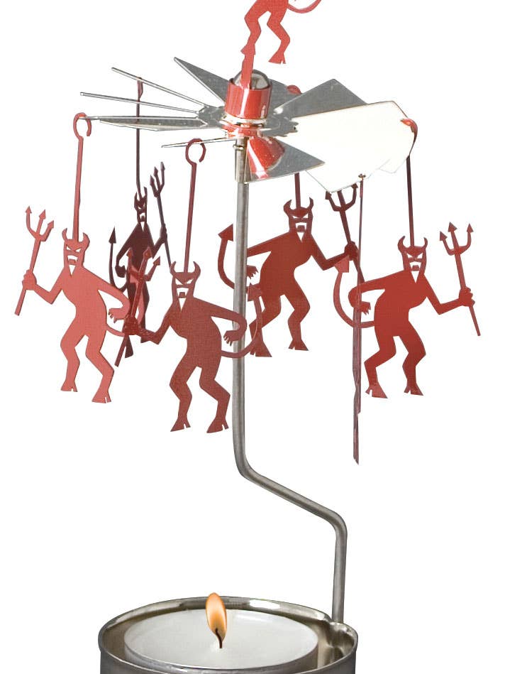 Bougeoir rotatif, Diables pour la vente par Talla Imports