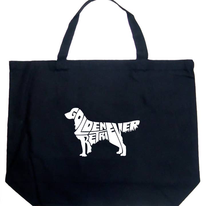 LA Pop Art Word Art Tragetasche - Golden Retreiver für den Großhandel von LA Pop Art