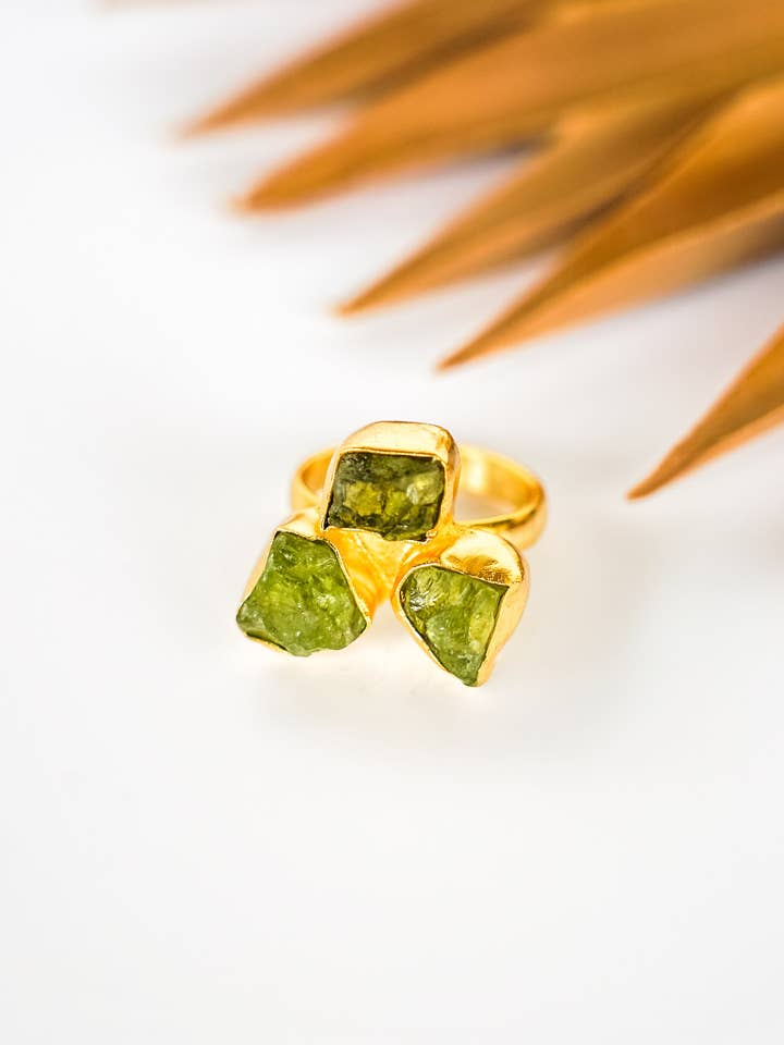 Dasha Rugged Trio Ring for wholesale by Bali Queen