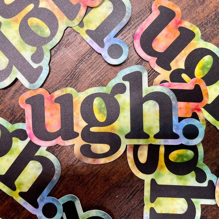 Ugh-sticker voor wholesale door Two Little Stones