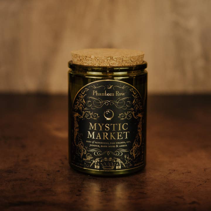Phantom Row - Wholesale Jar/Filled Candle - Mystic Market | Literary & Gothic-Inspired Jar Candle1