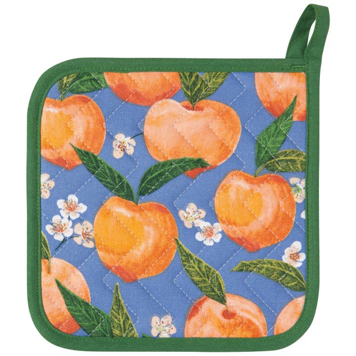 Peaches Chef Potholder for wholesale by Now Designs by Danica
