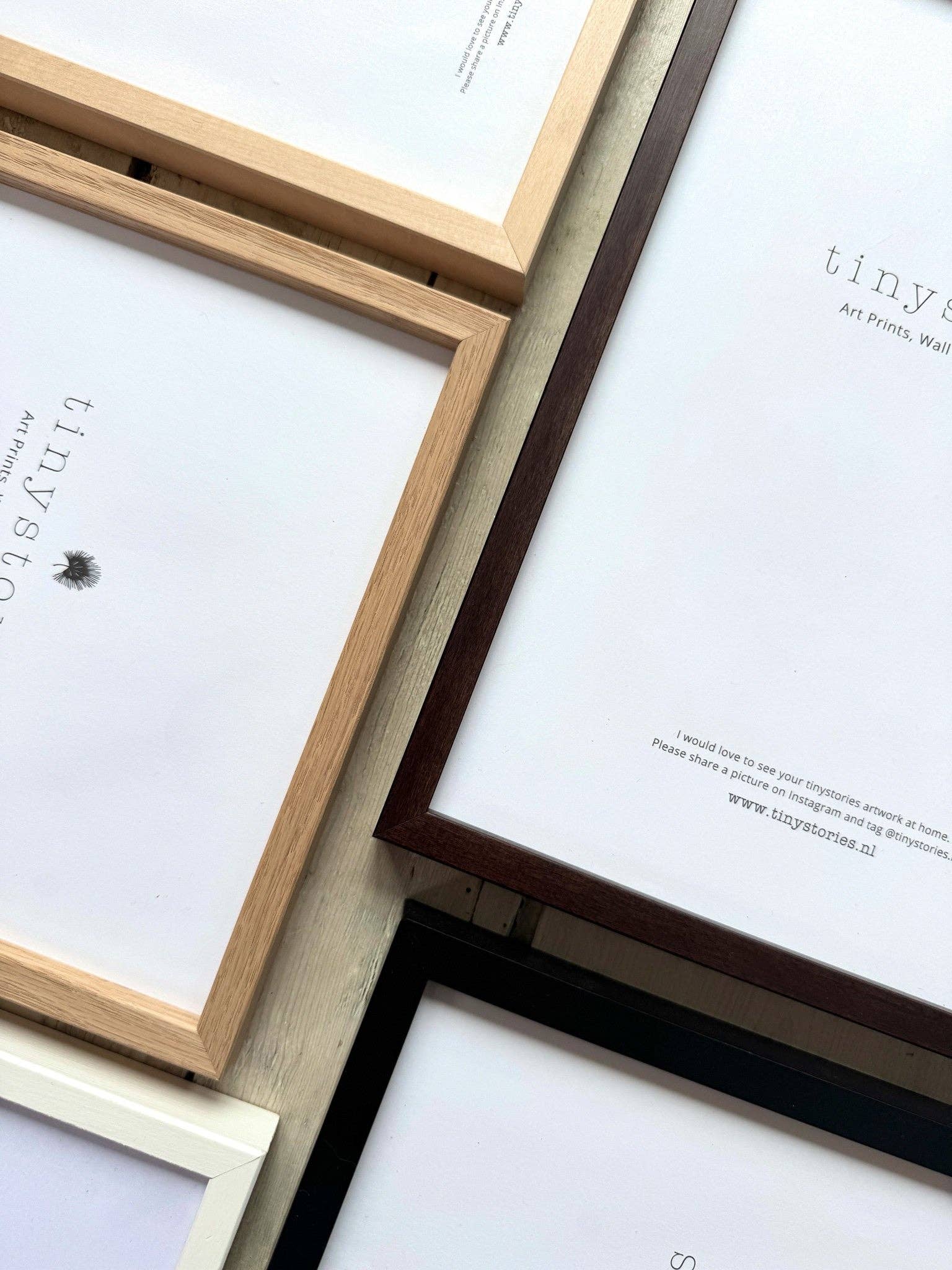 tinystories - Venta al por mayor Marcos de fotos - Marco de Madera de Tilo2