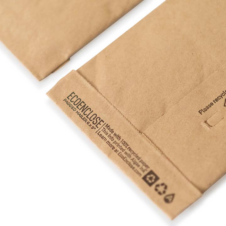 EcoEnclose - Wholesale Envelopes - 100% Recycled Padded Mailer - 8.5 x 11" - Bundle of 10