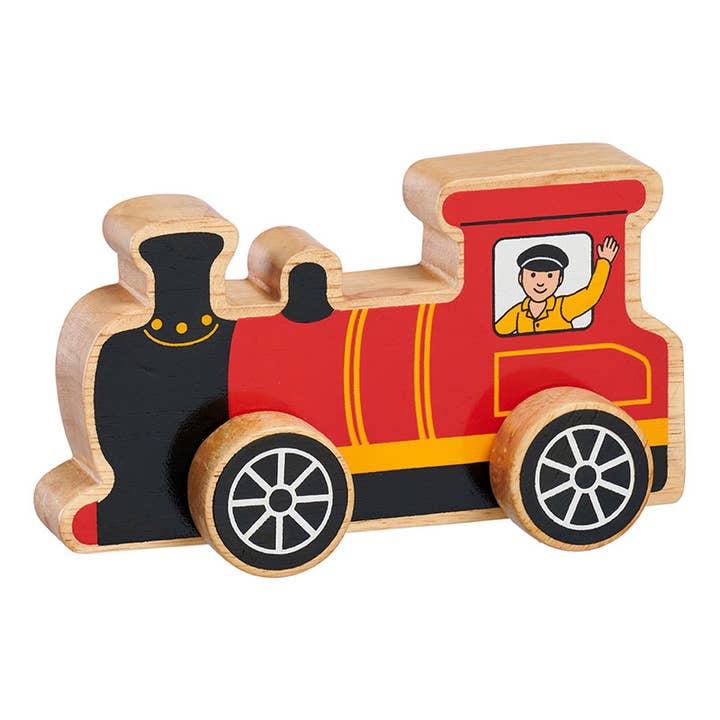 Train push along - Handmade fair trade wooden kids toy for wholesale by Lanka Kade (UK) Ltd
