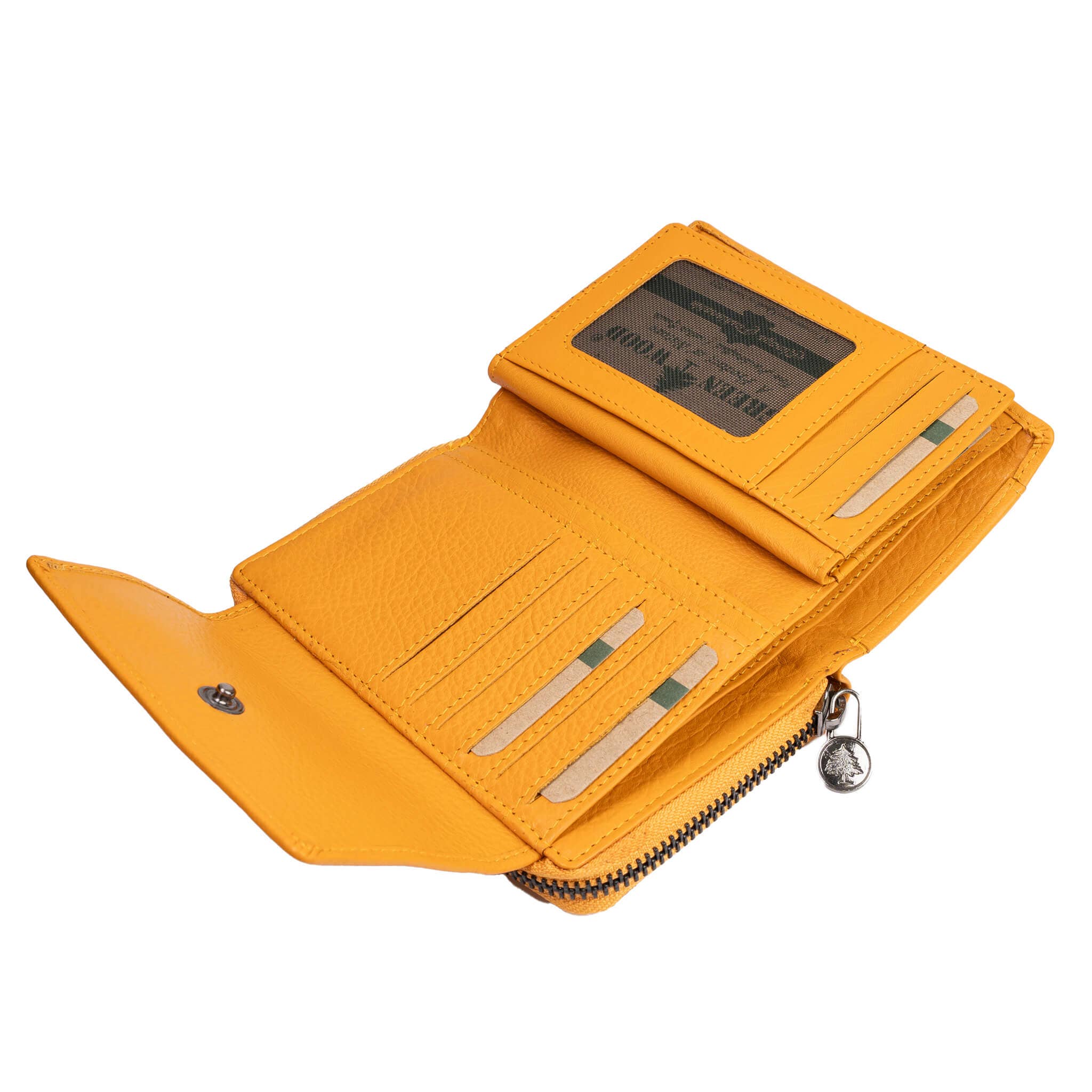 Greenwood - Wholesale Wallet - Women's - Kazu Wallet Women Medium Leather Purse Ladies RFID1