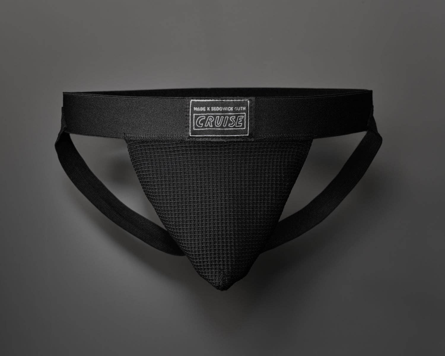 Cruise Classic Black Jockstrap (1.5" Waistband) for wholesale on Faire1