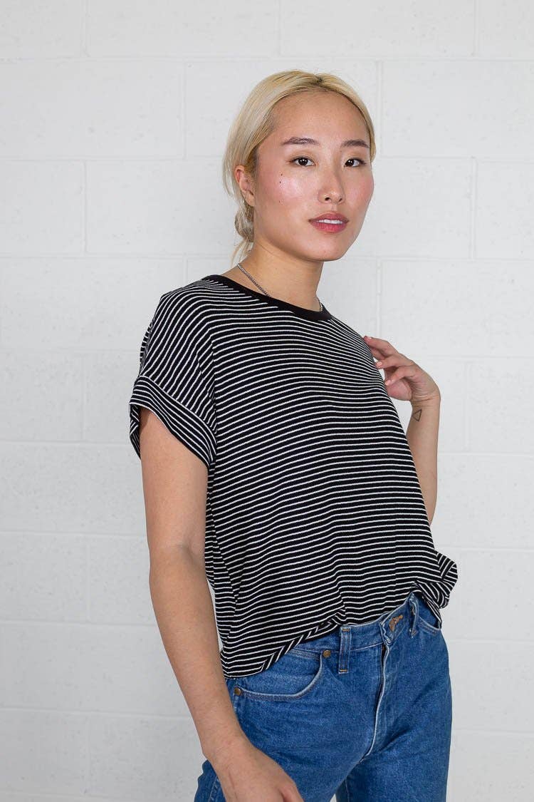 Taupe Burke Top for wholesale on Faire2