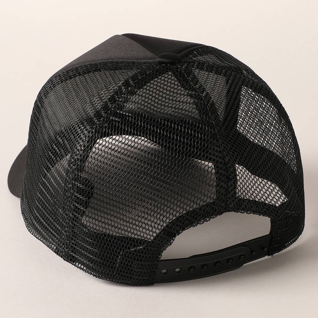 Fashion City - Wholesale Trucker Hat - Unisex - Boot Scootin' Spooky Print Halloween Trucker Hat8