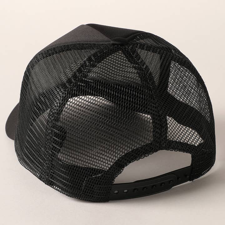 Fashion City - Wholesale Trucker Hat - Unisex - Boot Scootin' Spooky Print Halloween Trucker Hat8