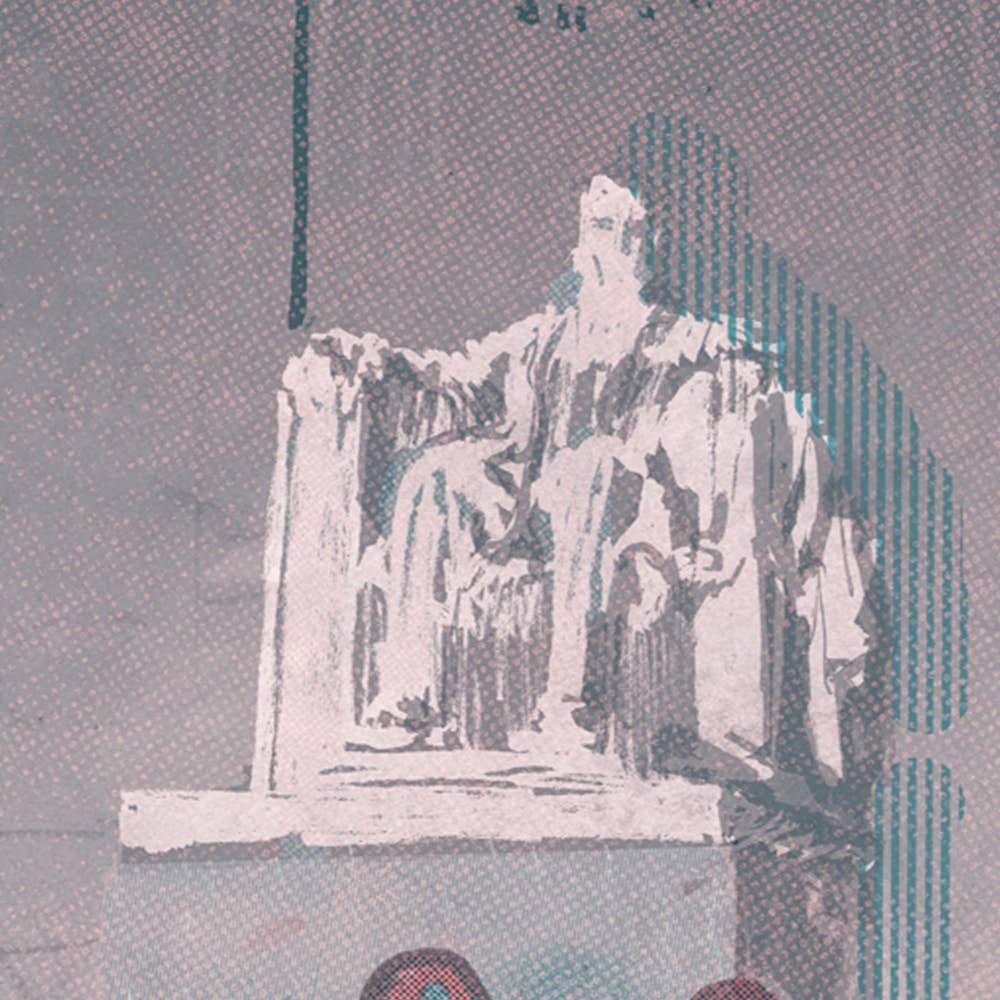 The Culture Curious - Wholesale Postcard - Lincoln Memorial postcard3