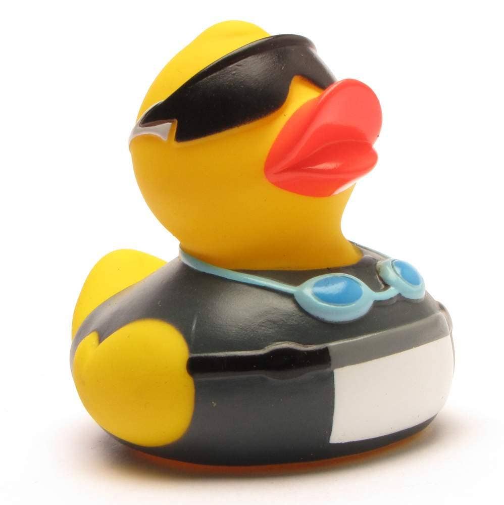 Duckshop – Großhandel Badespielzeug – Baby – Badeente Iron Man - Gummiente0