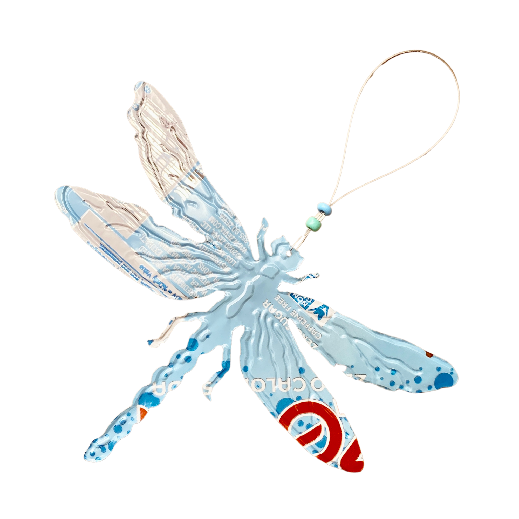 Seatree Studio - Wholesale Ornament - Dragonfly Ornament - Upcycled Aluminum1
