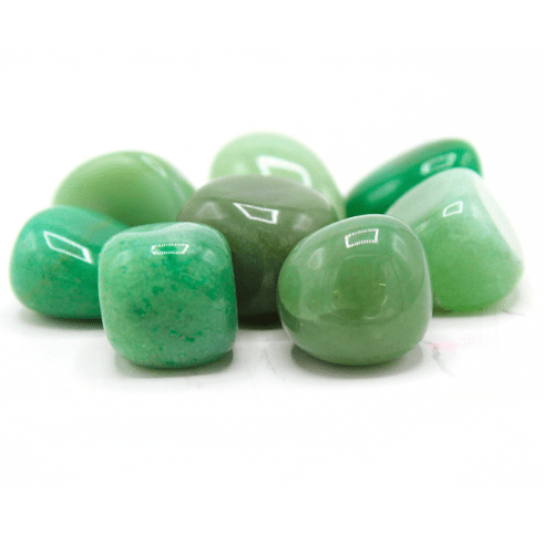 Green Tree - Wholesale Spirituele steen/kristal - Groene Aventurijn 'A' Trommelstenen 200 gr1