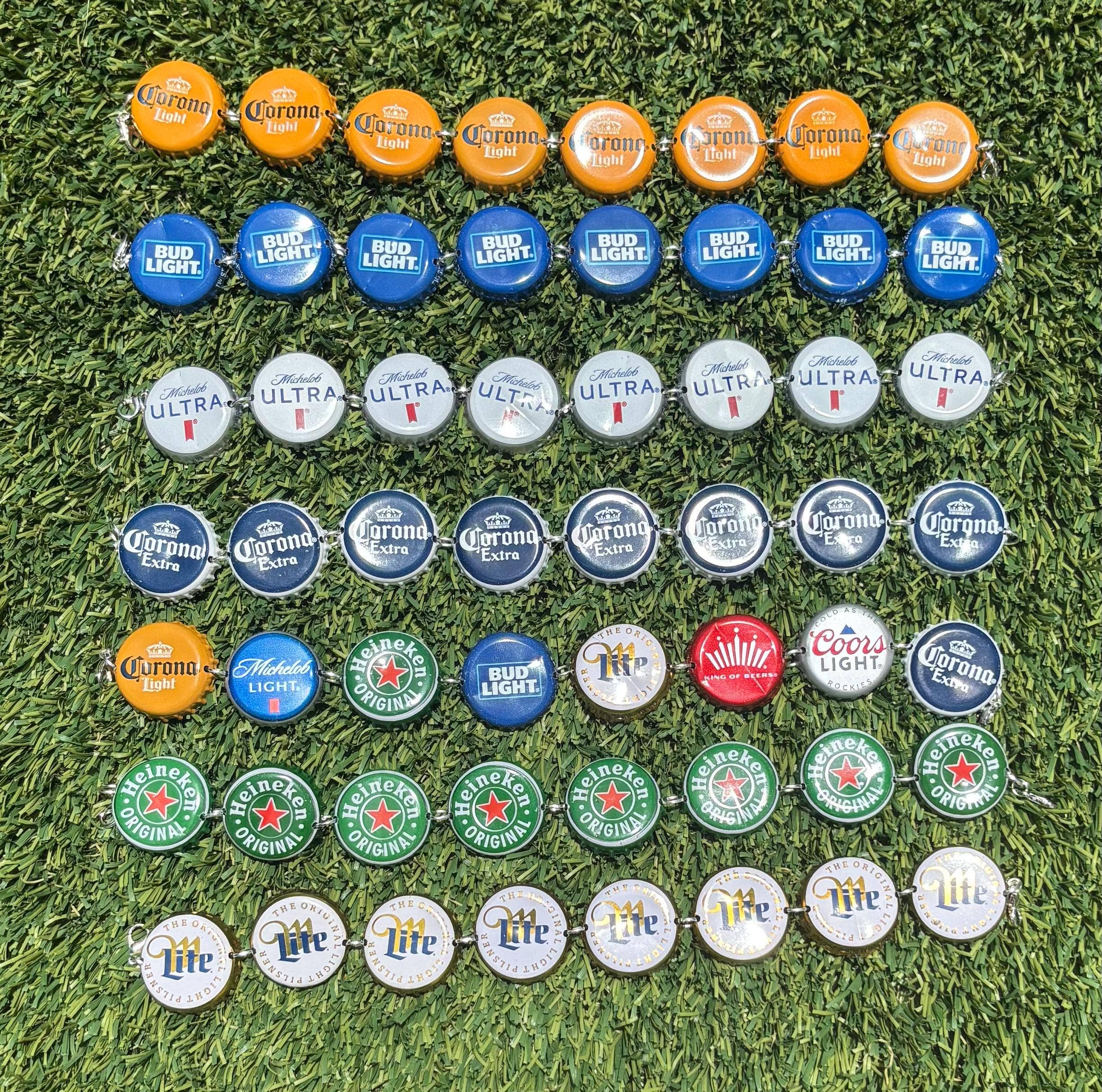 Eric Hill Designs, LLC – Großhandel Hutzubehör – Herren – Trendige Bierflaschen-Top-Hut-Kette1