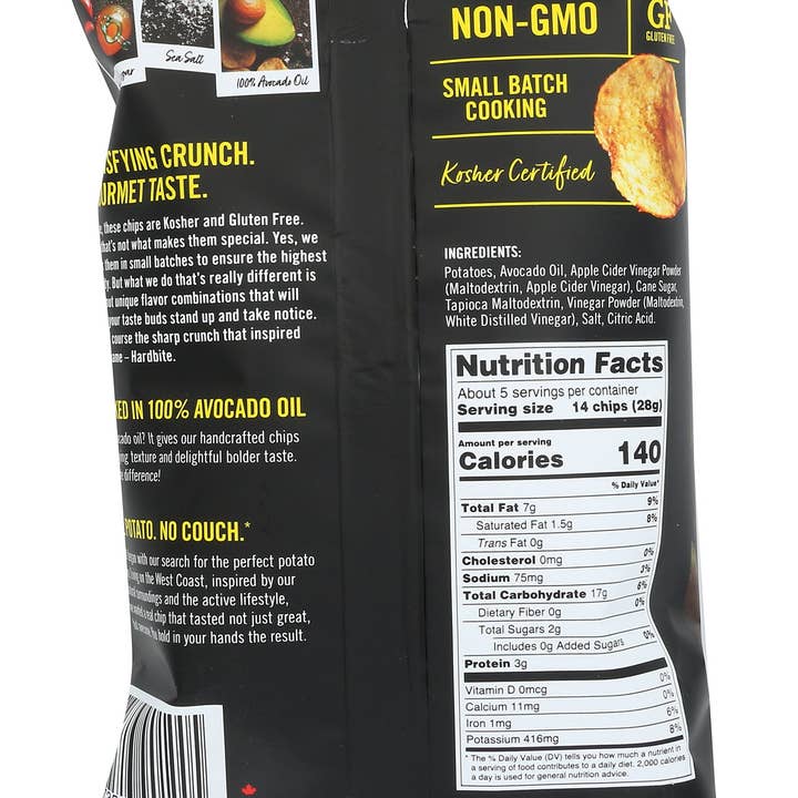 Everyday Supply Co - Wholesale Chips - HARDBITE CHIPS PTATO APPLE CID VIN - Case of 61