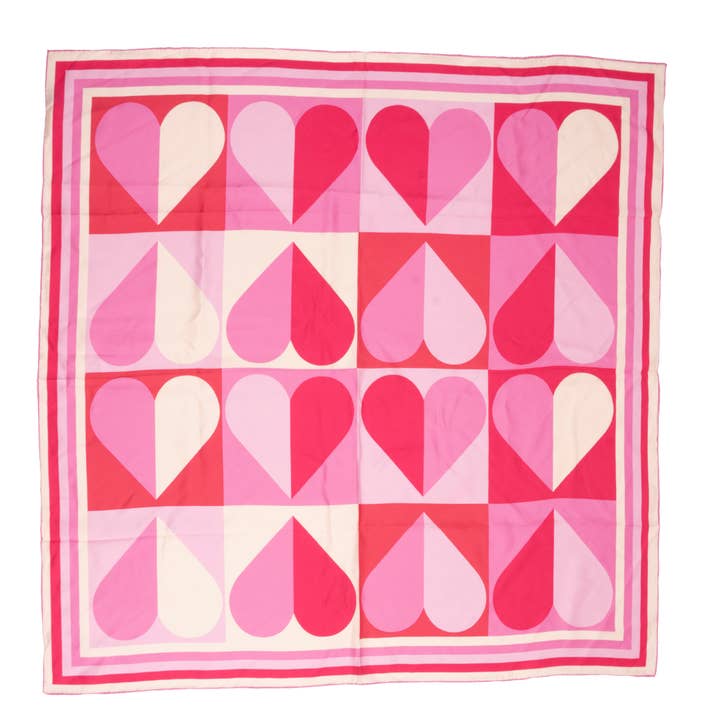 Hart to Hart - Sciarpa in seta - 36" per la vendita all'ingrosso da parte di B. Hartzell