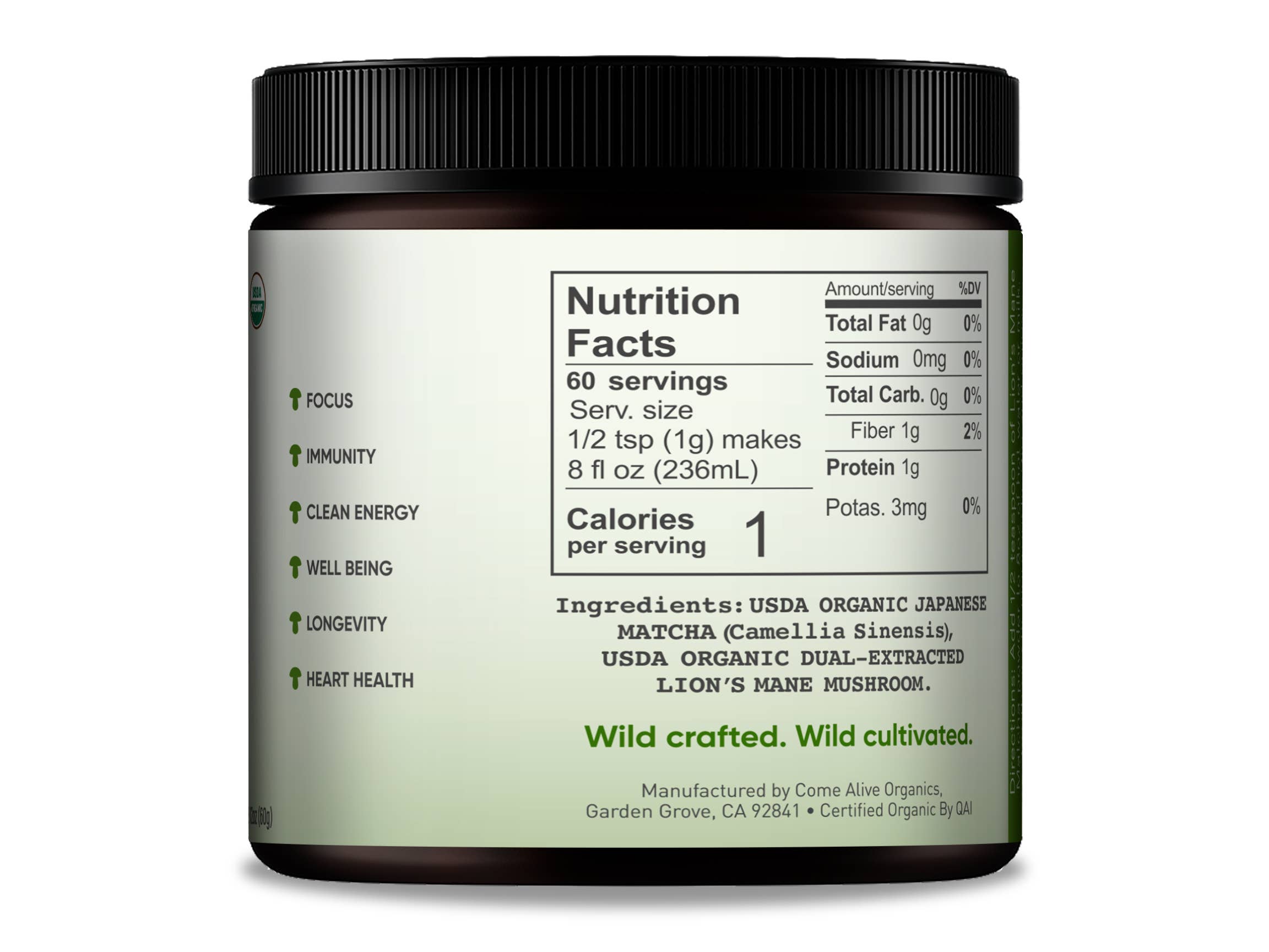 La Republica Coffee – Großhandel Gesundheits-/Entgiftungstee – La Republica Bio MATCHA mit Löwenmähne (Vollfruchtend)9