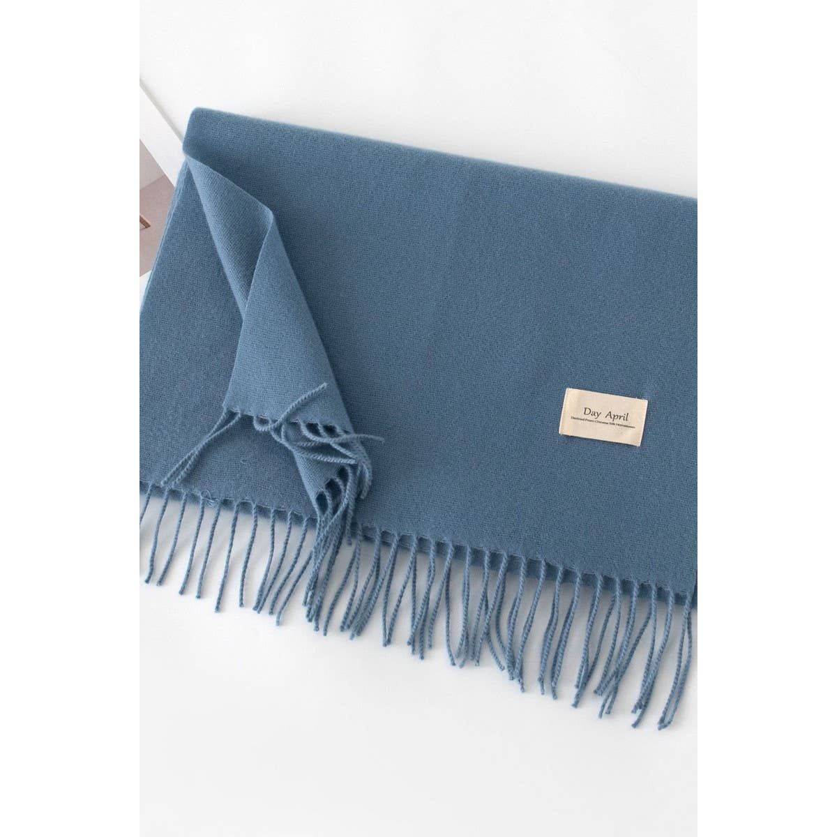 NINEXIS - Vente Écharpe – femme - CWASC1482_ÉCHARPE CHAUDE DE COULEUR UNIE À COL CHÂLE35