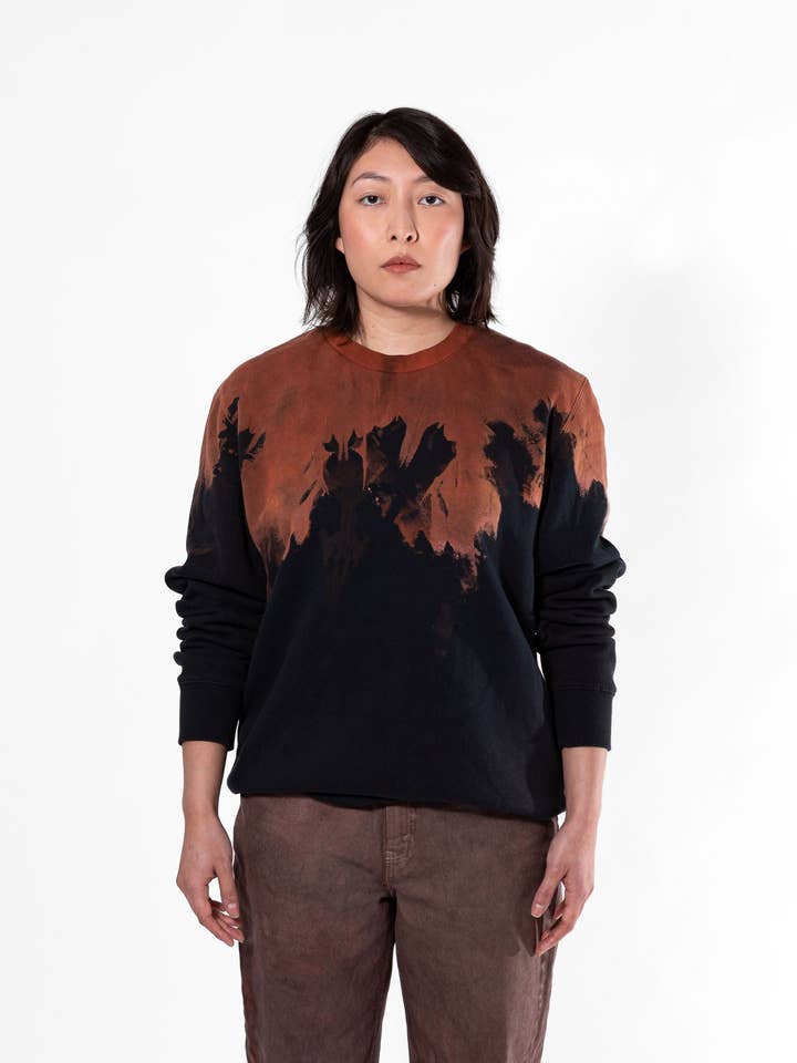 Felpa girocollo Twilight ombré per la vendita all'ingrosso da parte di Shelbe Shop