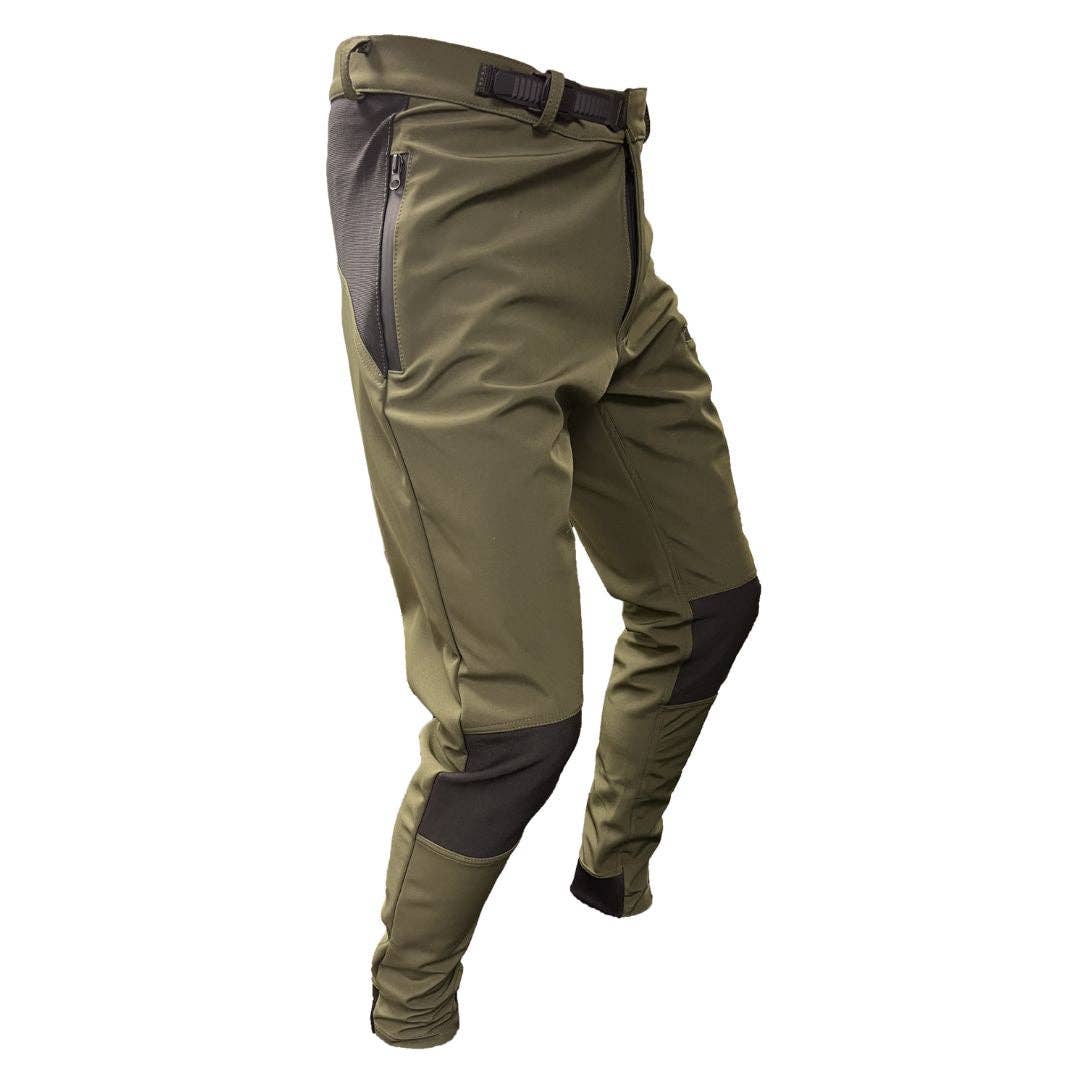X5CAPE - Vente Pantalon – homme - Pantalon de trail VTT X5CAPE Rebellion - Vert Kaki SUR MESURE2