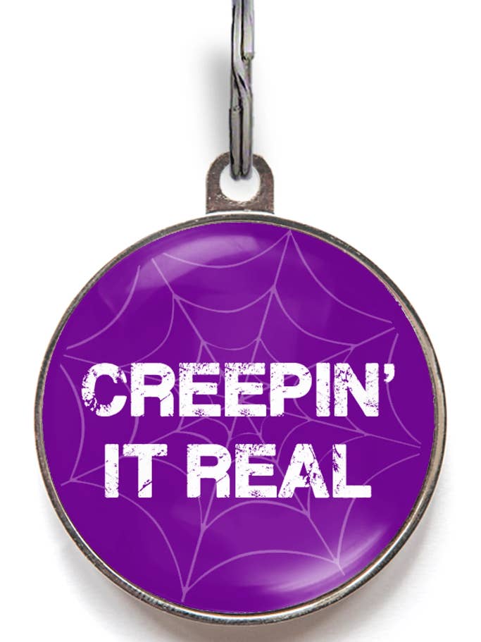 Creepin' It Real Smart Hundemærke for engroshandel hos WagATudeTags