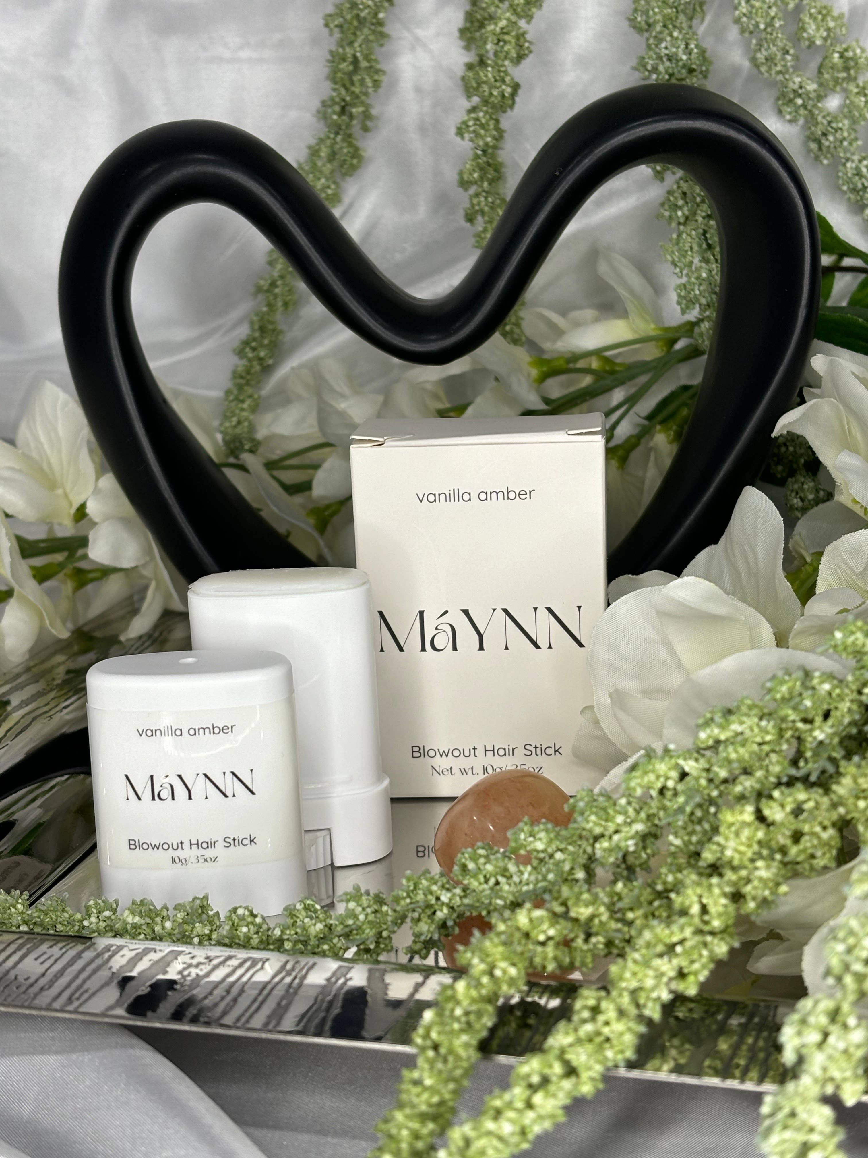 MáYNN - Vente Gel/mousse de coiffage - Stick à cheveux Vanille Ambre Blowout