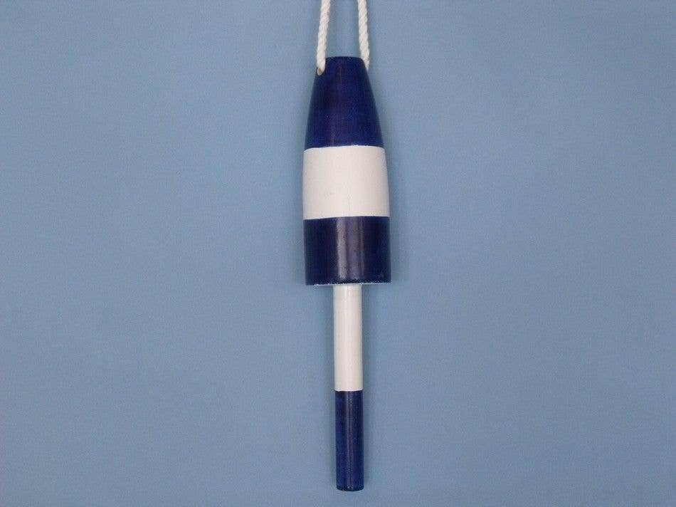 Hampton Nautical - Wholesale Sign - Dark Blue Cape Rock Lobster Trap Buoy Wall Sign2