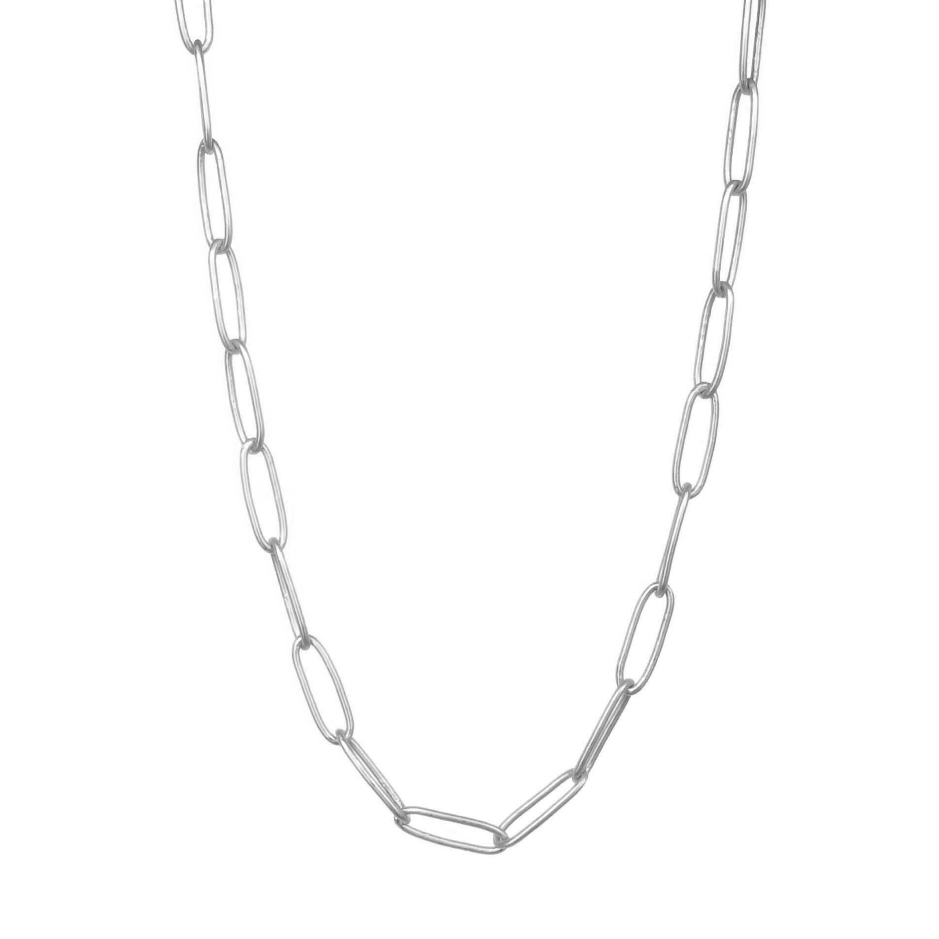 Stowaway Jewelry - Wholesale Link & Chain Necklace - Medium Paperclip Chain2