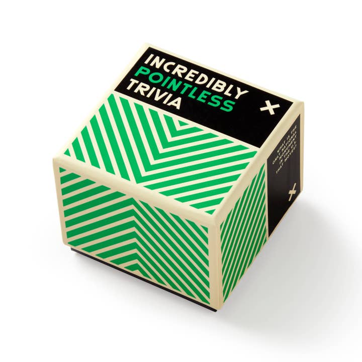 Chronicle Books - Wholesale Card Game - Brass Monkey Incredibly Pointless Trivia