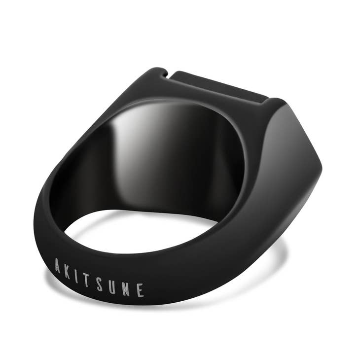 Blackskies - Wholesale Cocktail/Statement Ring - Abyss Ring Matte Black - Black3