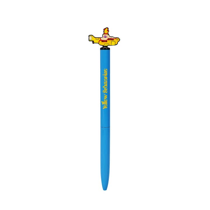 Pen Metal 2D Topper - The Beatles (Yellow Submarine) for wholesale by Half Moon Bay By Design