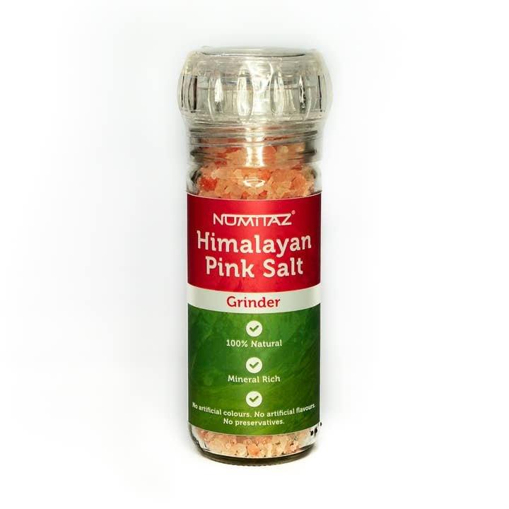 Nachfüllbares Himalaya-Salz-Glasmahlwerk, klein, 100 g für den Großhandel von Heaven Spring Ltd