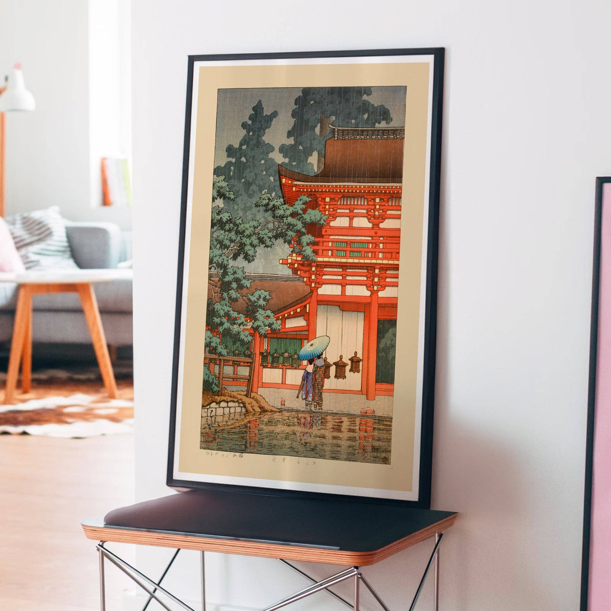 Ink & Drop - Vendita all'ingrosso Stampa artistica - Stampa del Santuario Kasuga a Nara di Hasui Kawase1