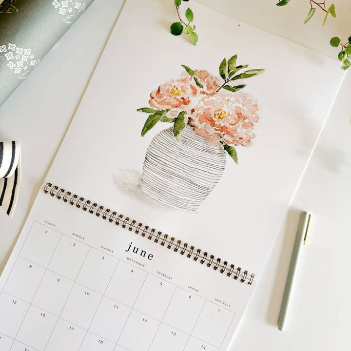 emily lex studio - Wholesale Calendar - 2025 bouquets calendar