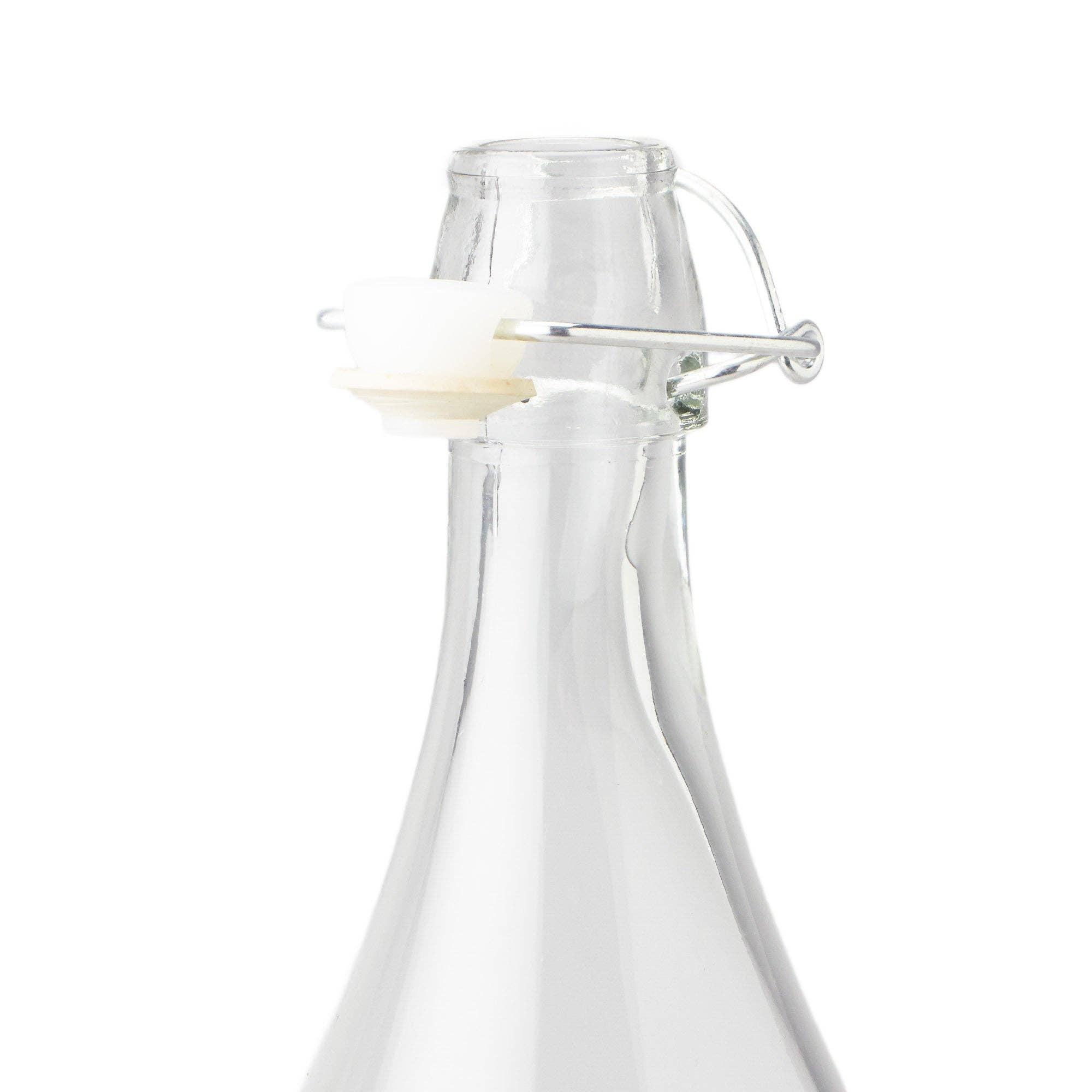 Portofino International Trading, USA - Vente Bouteilles de lait/jus - Bouteille en verre Swing Top 34 fl oz3