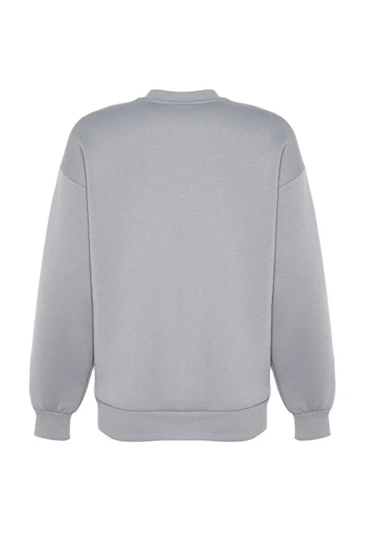 Hoxton Gal – wholesale Sweatshirt – Women's – Thick Fleece-Lined Regular Fit Crew Neck Basic Knit Sweatshirt26