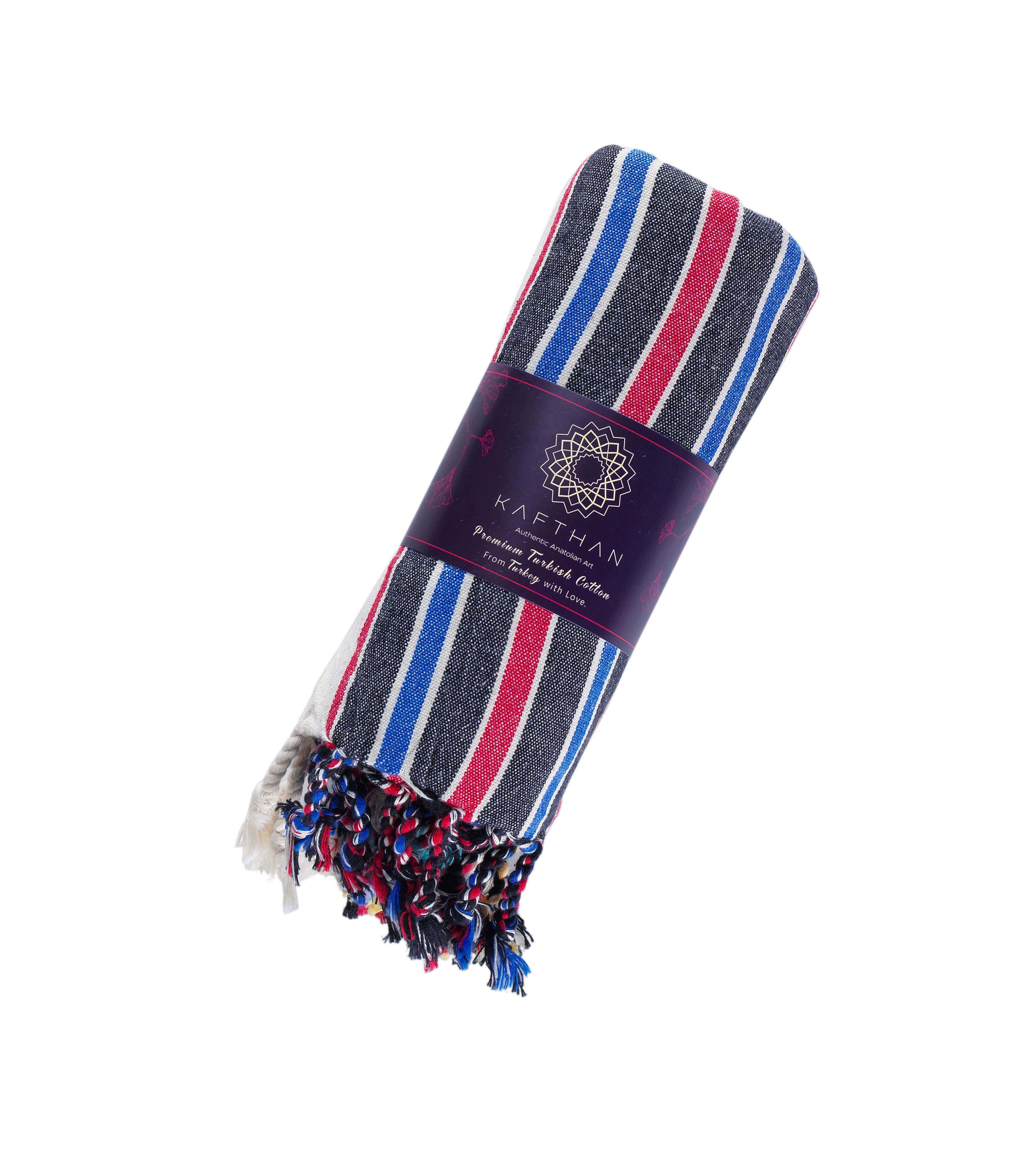 KAFTHAN - Wholesale Bath Towel - Hades Cotton Turkish Towel | Beach Towel | Christmas Gift10