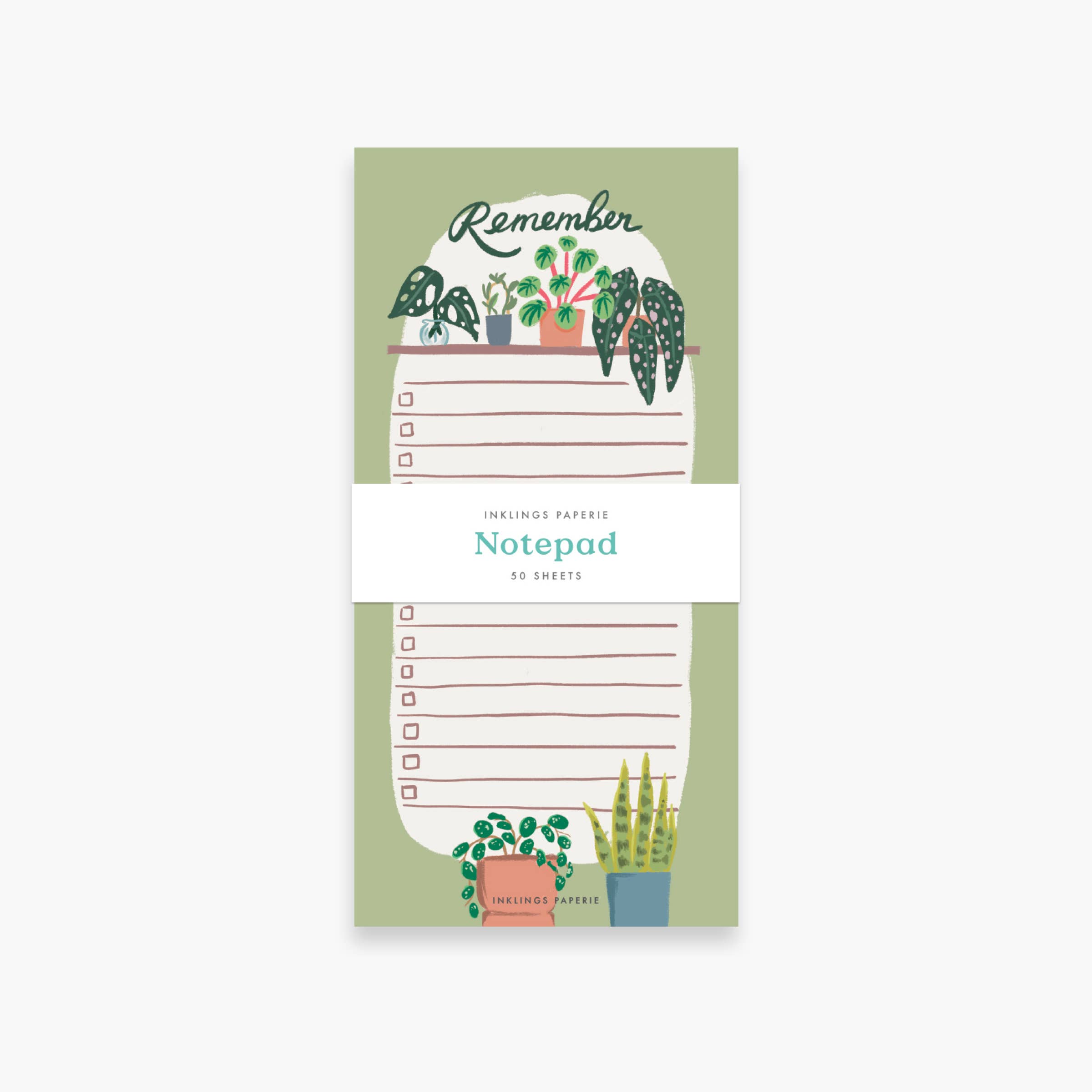 Inklings Paperie – Bloco de notas por atacado – Bloco de Notas - Planta1