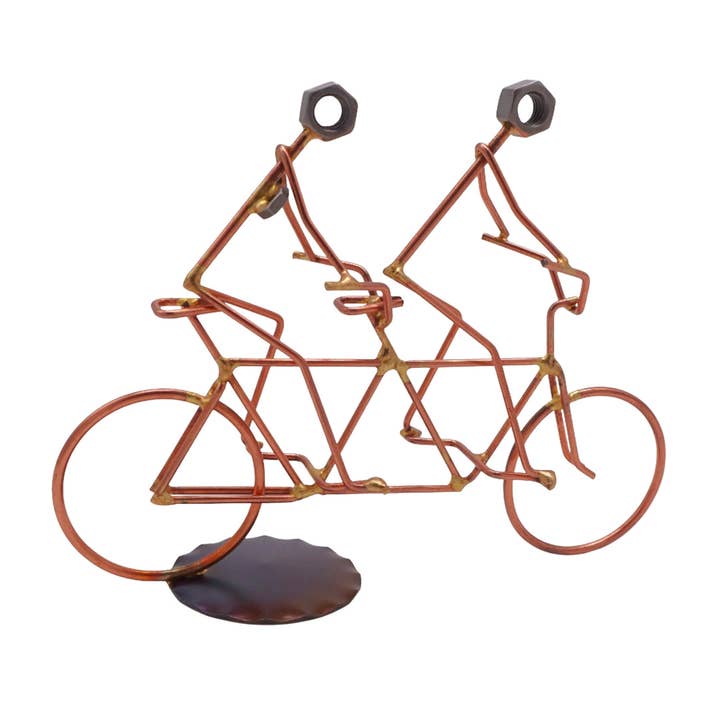 Rock Creek Metal Craft - Wholesale Decorative Tabletop Object - Tandem Bike2