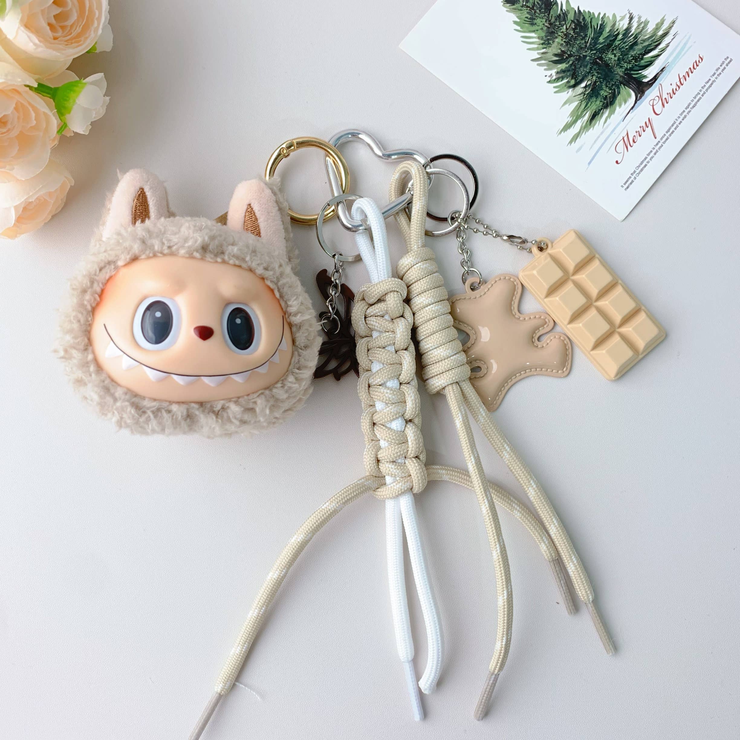 Lilyrosy（Duty free) - Wholesale Keychain - Women's - Hot-Selling Cute Plush Keychain for Girls – Bag Charm15