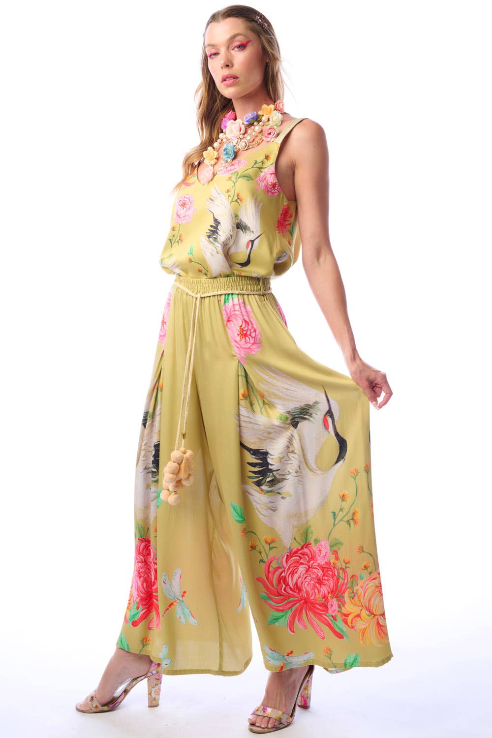 Mustard The Legend Of The Crane Pants for wholesale on Faire4